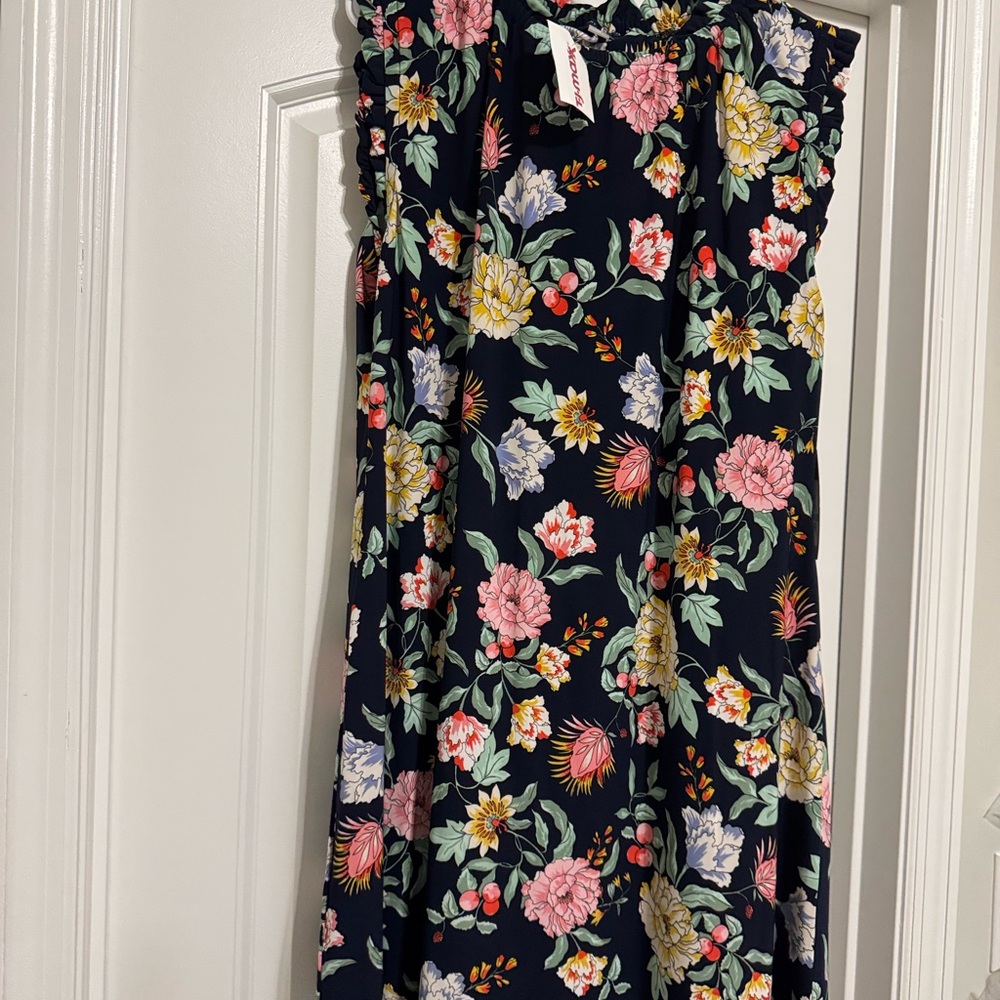 Tommy Hilfiger Floral Dress - Navy, Pink, Yellow NWT size 16